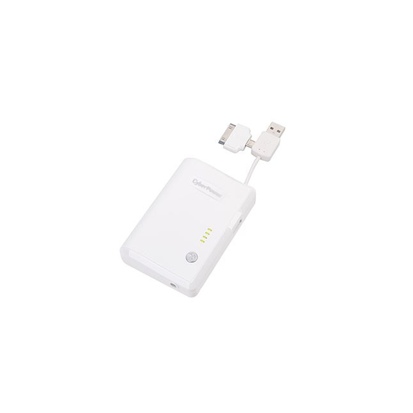 CyberPower CPBC5200T Lithium-Ion (Li-Ion) 5200 mAh Hvid