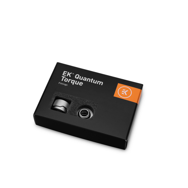 EKWB EK-Quantum Torque HDC Fitting - 14mm - Szatén Titán (6db / csomag)
