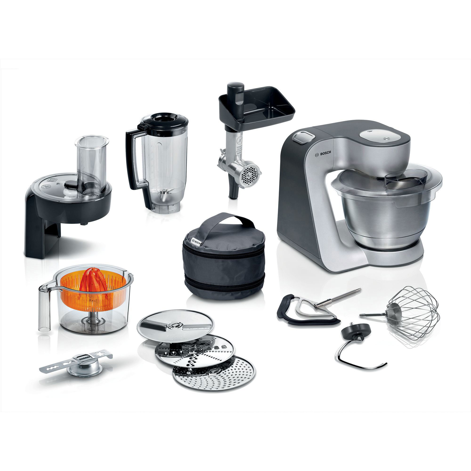 Bosch MUM5935B CreationLine Konyhai Robotgép 1000W Ezüst (MUM5935B)