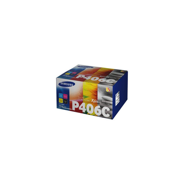 Samsung CLT-P406C 4-pack Cyan/Magenta/Yellow/Black Original Toner Cartridge Tonerkartusche 4 Stück(e) Schwarz, Cyan, Magenta, Gelb