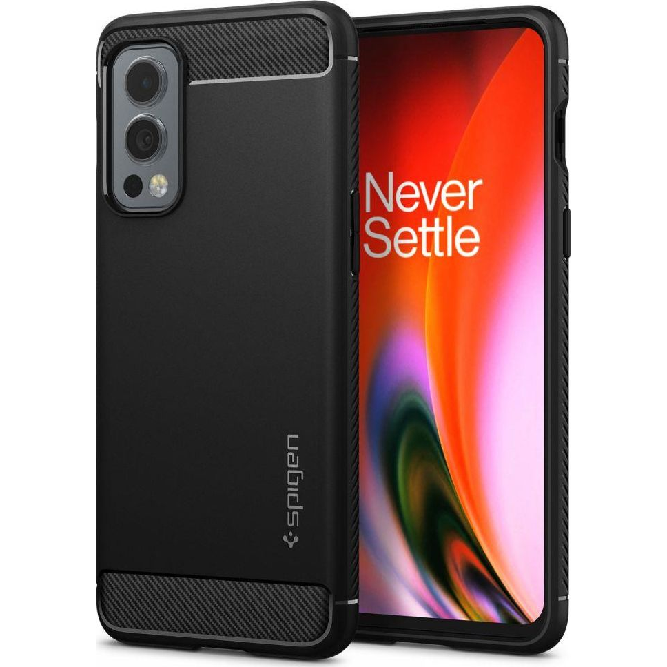 Spigen Rugged Armor, black - OnePlus Nord 2 5G (SPN1708BLK)