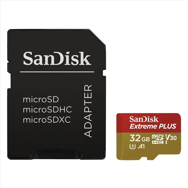SanDisk Extreme Plus micro 32GB U3 100/90 MB/s