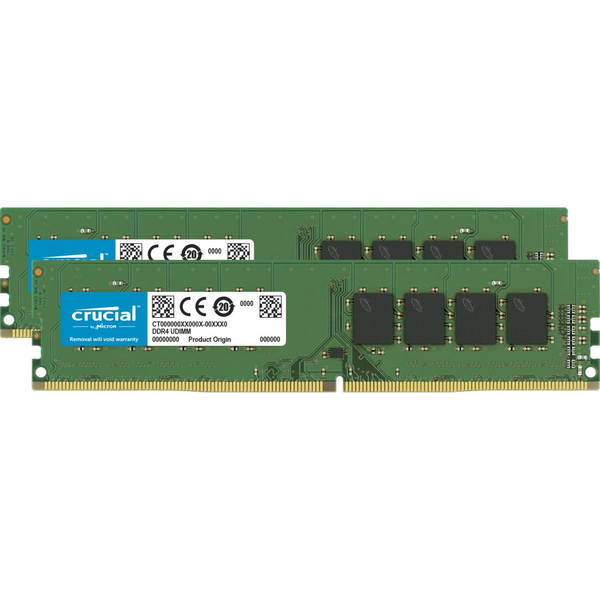 Crucial 32GB (2x16GB) DDR4 3200MHz CL22 memória kit