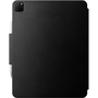 Калъф за таблет, Nomad Leather Folio Plus, Apple iPad Air 13" M2 2024, iPad Pro 12.9" (2022/2021/2020/2018), Черно