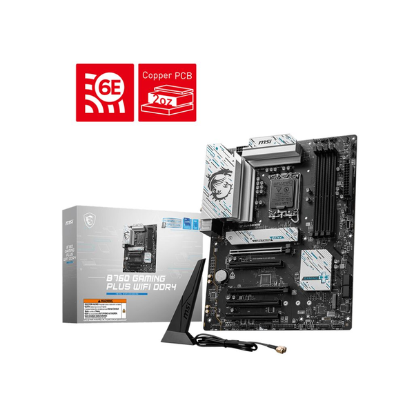 MSI B760 GAMING PLUS WIFI DDR4 scheda madre Intel B760 LGA 1700 ATX