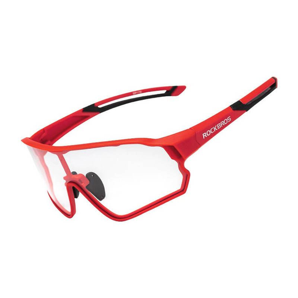 Rockbros photochromic kerékpár szemüveg piros (10135R)