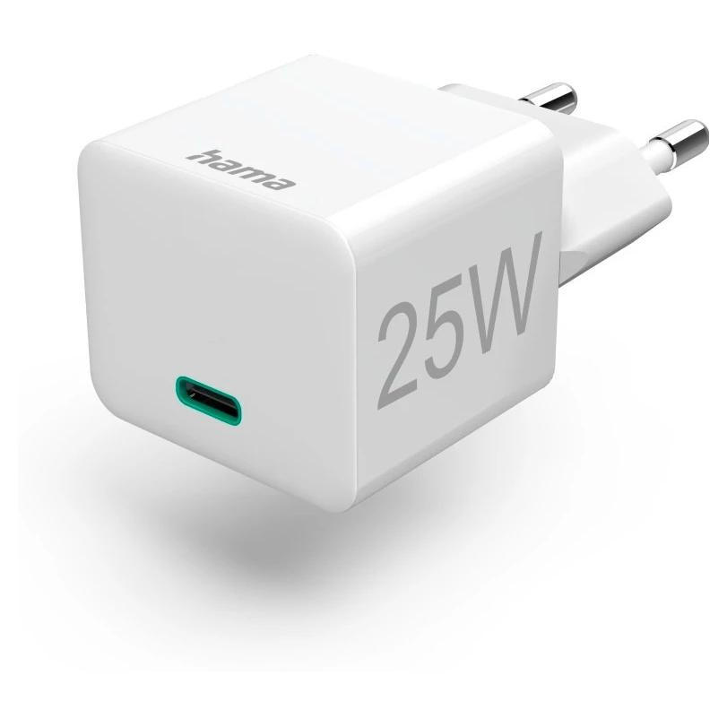 Hama 00201652 mobiltelefon töltő Okostelefon Fehér AC Gyorstöltés Beltéri (201652)
