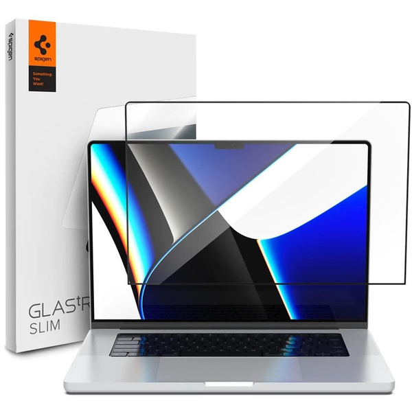 Spigen Glas.tR Slim 1 Pack MacBook Pro 14" M2 2023/M1 2021 üvegfólia