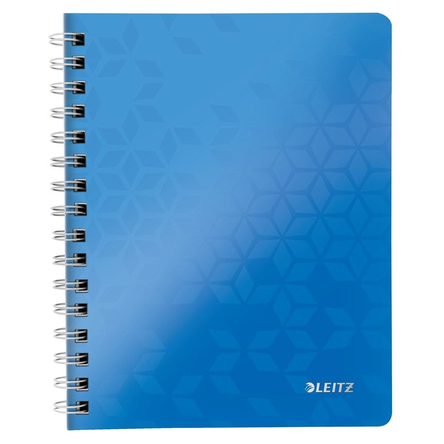 Leitz WOW spirálfüzet A5, vonalas, kék (46390036) (e46390036)