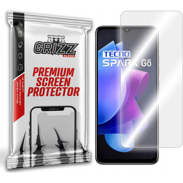  GrizzGlass Szkło hybrydowe GrizzGlass HybridGlass Tecno Spark Go 2023