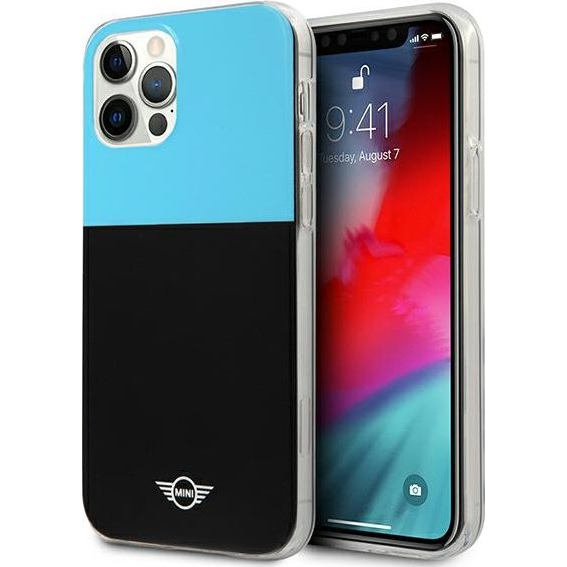 Mini MIHCP12MPCUCBLB iPhone 12/12 Pro 6,1" Kék Keménytok Color Block