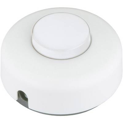 interBär 1 pólusú lábkapcsoló, 2 A 250 V/AC, fehér (5062-508.01)