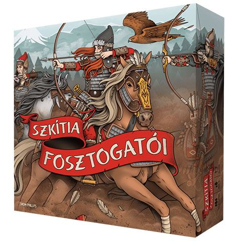 Asmodee Szkítia fosztogatói társasjáték 1-4 játékosnak (GGROSC)