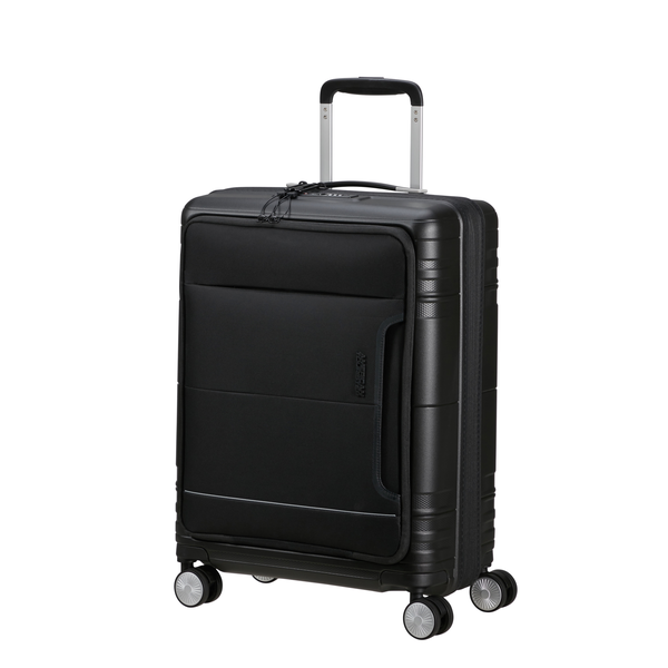 American Tourister Hello Cabin Spinner 55 Keményfedeles négykerekű bőrönd - Fekete
