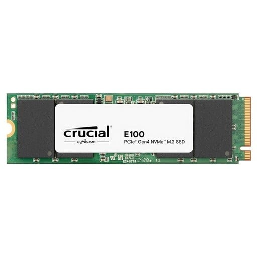 Crucial E100 480 GB M.2 NVMe PCIe 4.0 SSD