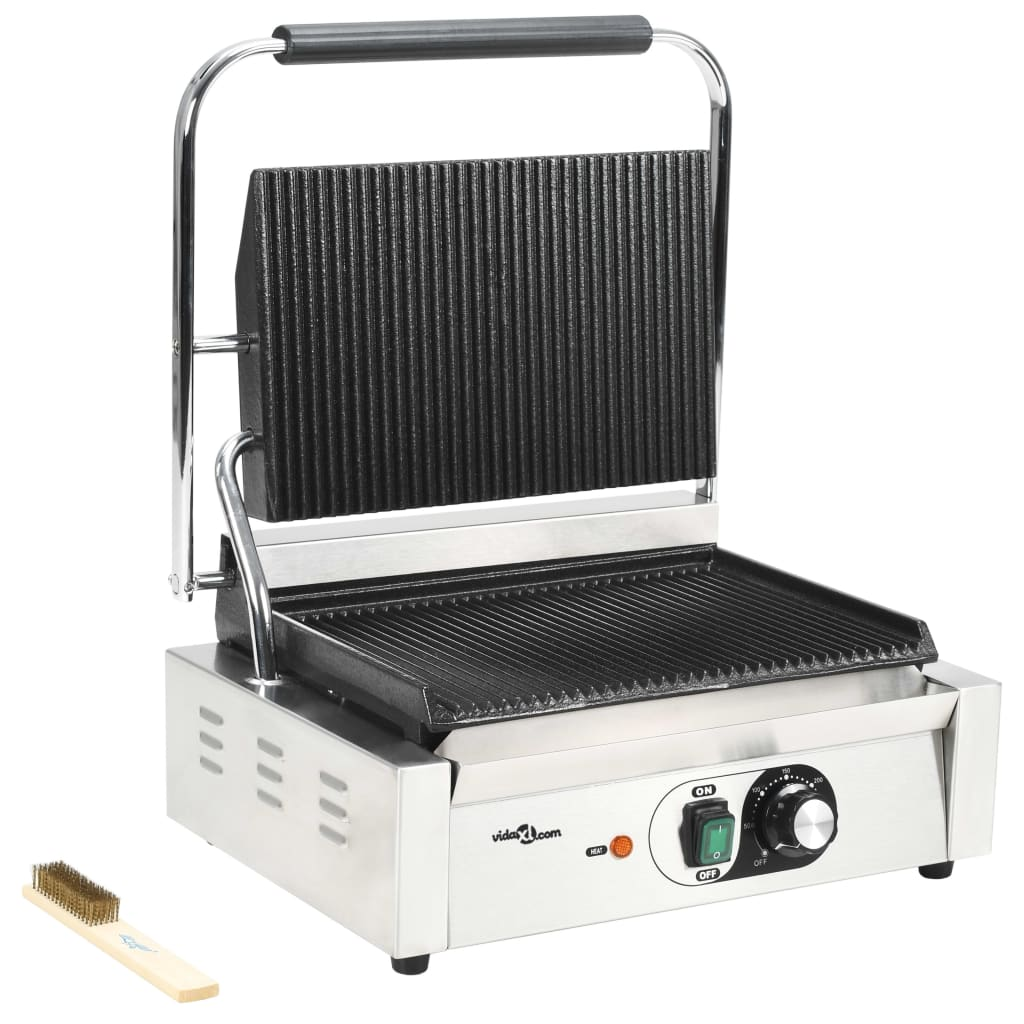 bordás kontaktgrill 2200 W 43 x 30,5 x 20 cm (50750)
