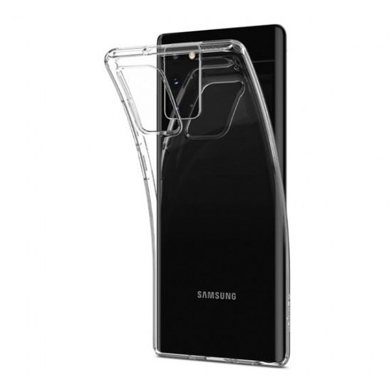 Spigen Crystal Flex Samsung Galaxy Note 20 Crystal Clear tok átlátszó (ACS01369) (ACS01369)