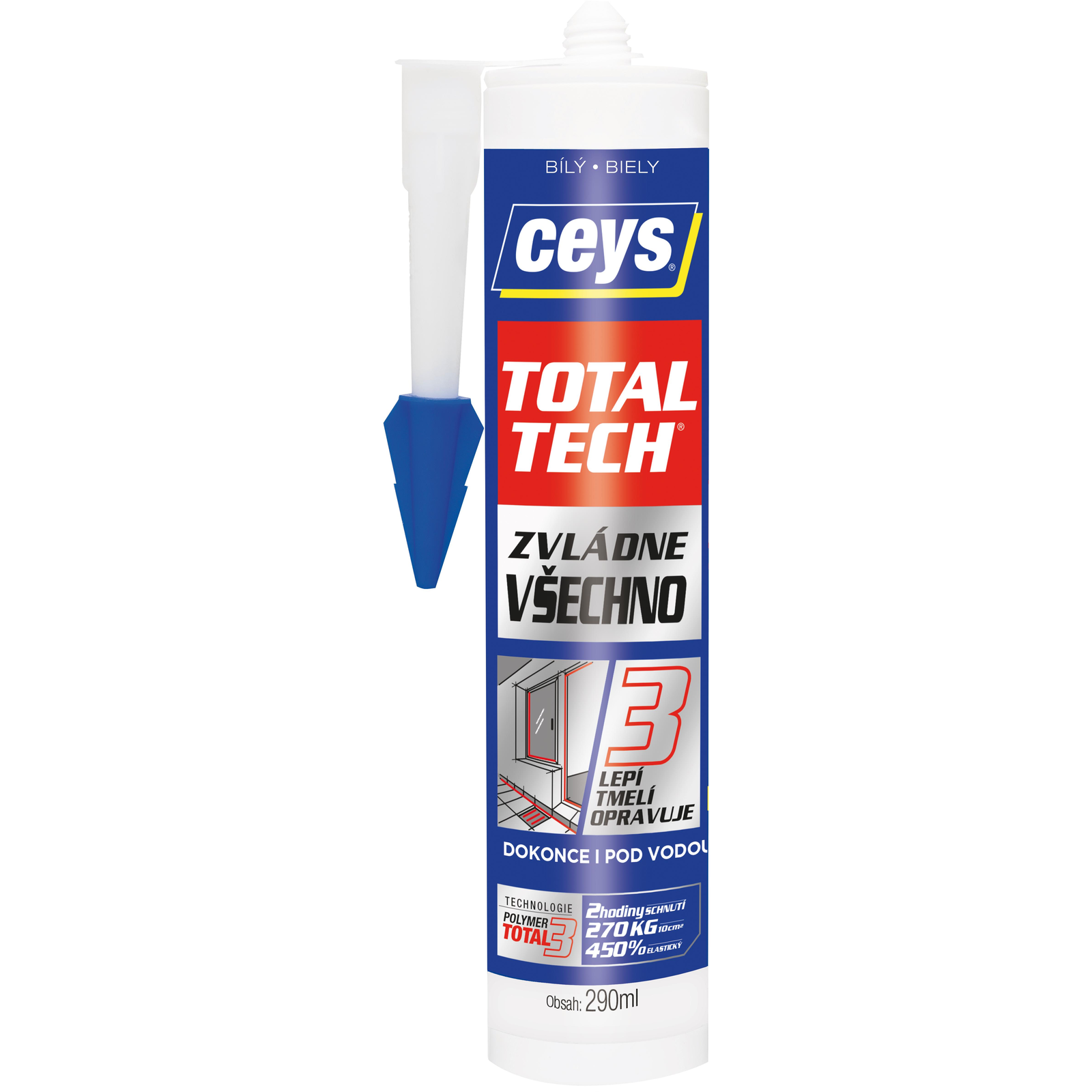 CEYS TOTAL TECH EXPRESS fehér 290 ml (8411519772166)