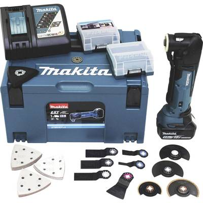 Makita DTM51RT1J3 DTM51RT1J3 Akkus többfunkciós szerszám 18 V 5 Ah (DTM51RT1J3)