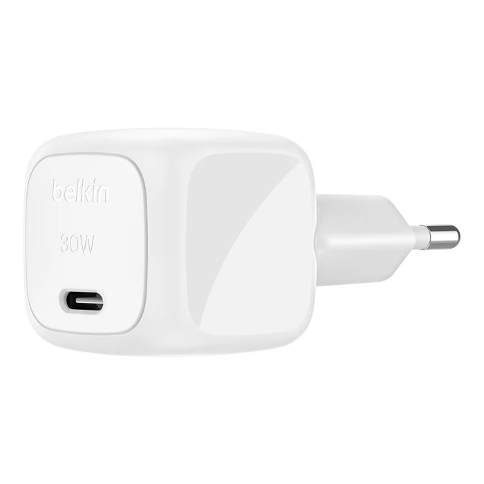 Belkin Boost Charge USB-C Hálózati töltő 30W - Fehér (WCA008KQ1MWH-B6)