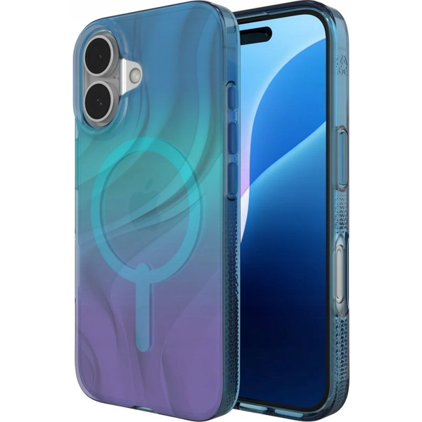 ZAGG Milan Snap mobiltelefon etui 15,5 cm (6.1") Cover Blå, Lilla