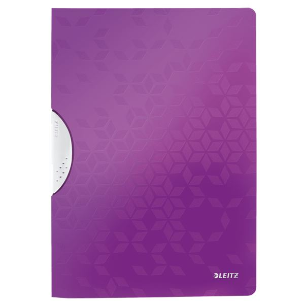 Leitz WOW Colorclip gyorslefűző lila (41850062) (41850062)