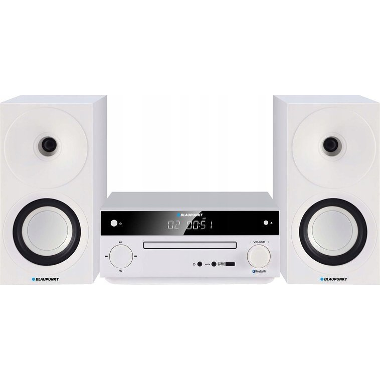 Mikroveža Blaupunkt MS30.2BT 50W CD BT AUX USB biela