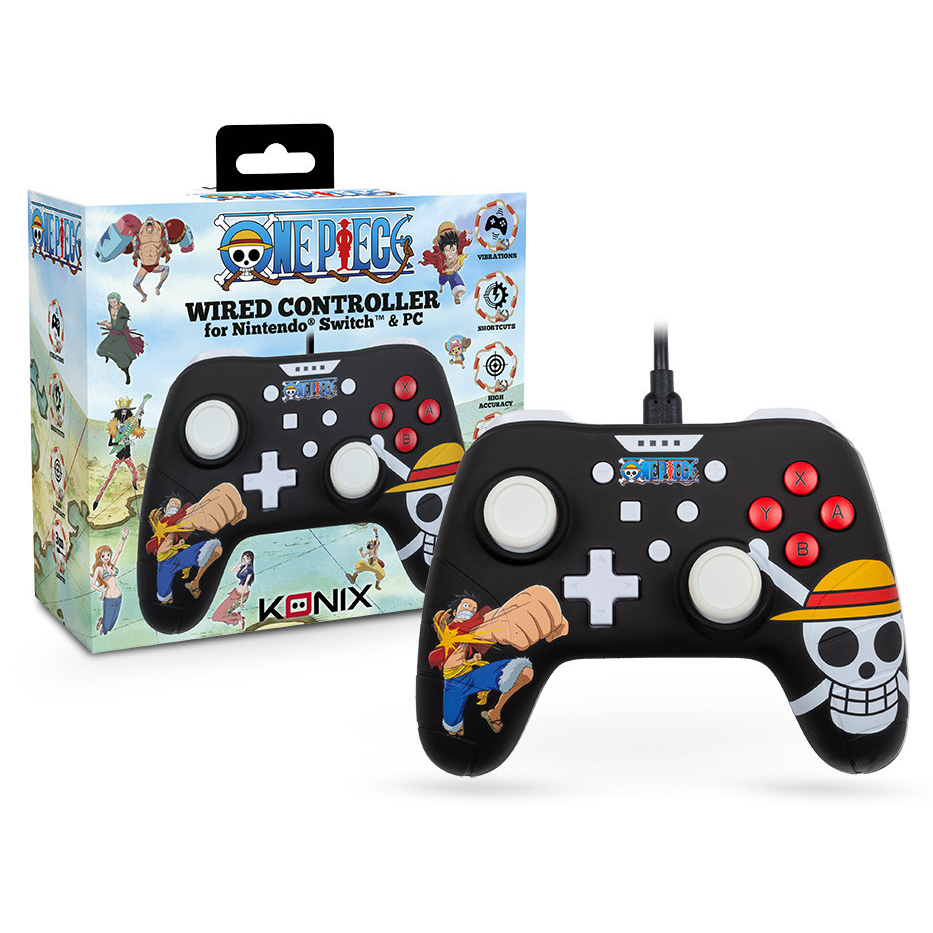 Konix One Piece Nintendo Switch/PC kompatibilis vezetékes kontroller (KX-ONE-SW-PAD)