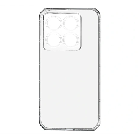 Szilikon telefonvédő (ütésállóság, légpárnás keret) ÁTLÁTSZÓ Xiaomi 14T Pro "Gigapack csomagolás" (GP-166887)