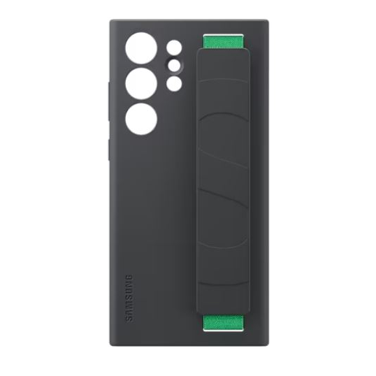 Samsung Galaxy S23 Ultra szilikontok szíjjal fekete (EF-GS918TBEGWW)