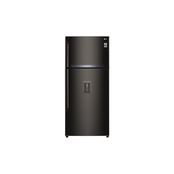 LG GTF744BLPZD chladnička s mrazničkou Voľne stojaci 509 L E Čierna