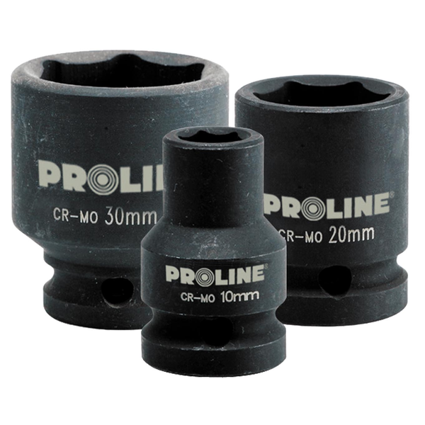 Proline Felfüggesztés Ütvecsapó Dugókulcsok Cr-Mo 1/2" 27 mm-es