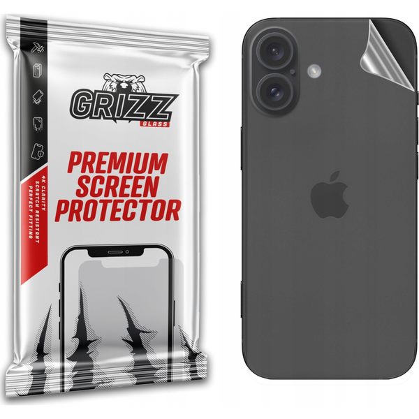  GrizzGlass Folia na tył GrizzGlass SatinSkin do Apple iPhone 16 Plus