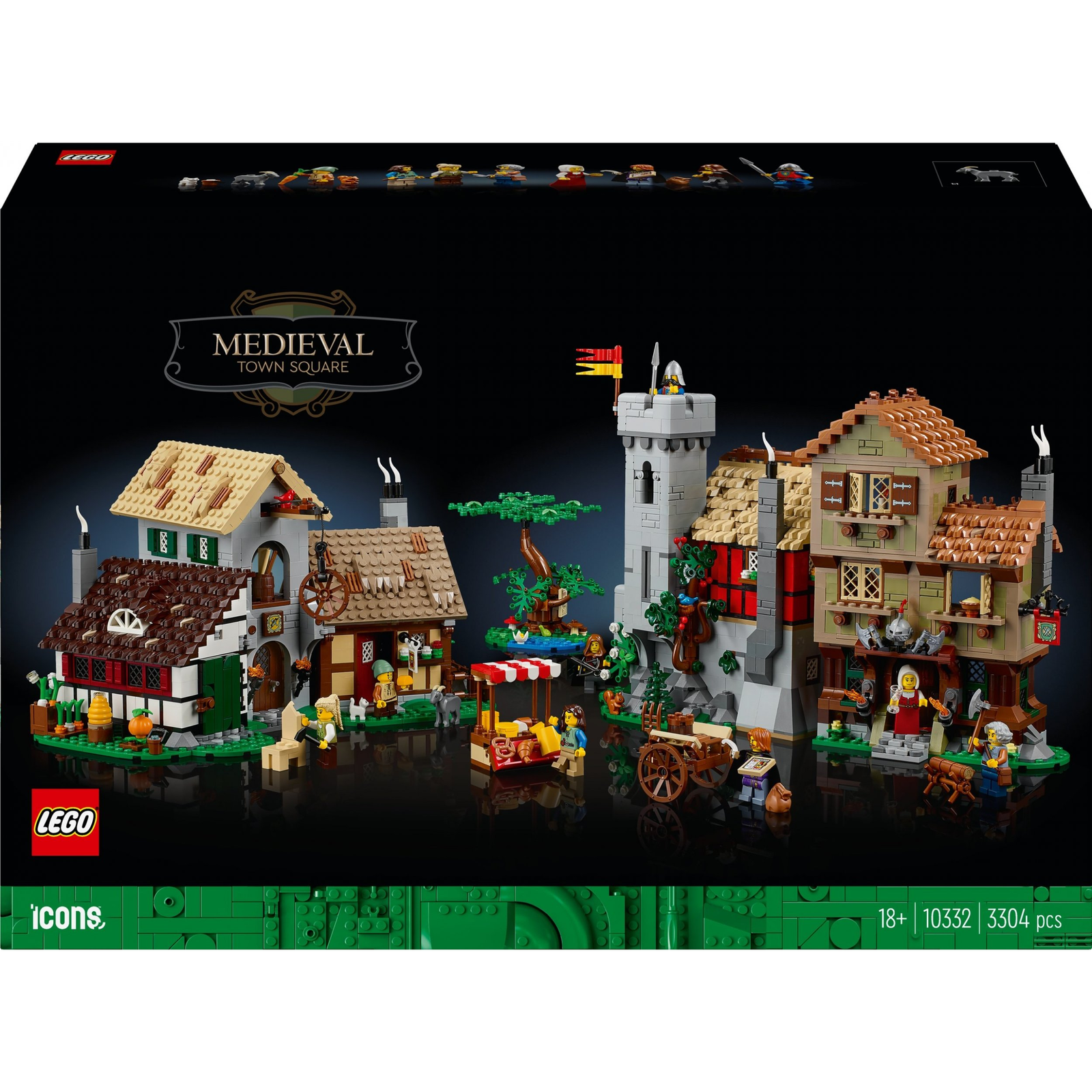 LEGO Icons 10332 Középkori város főtere (S71002505)