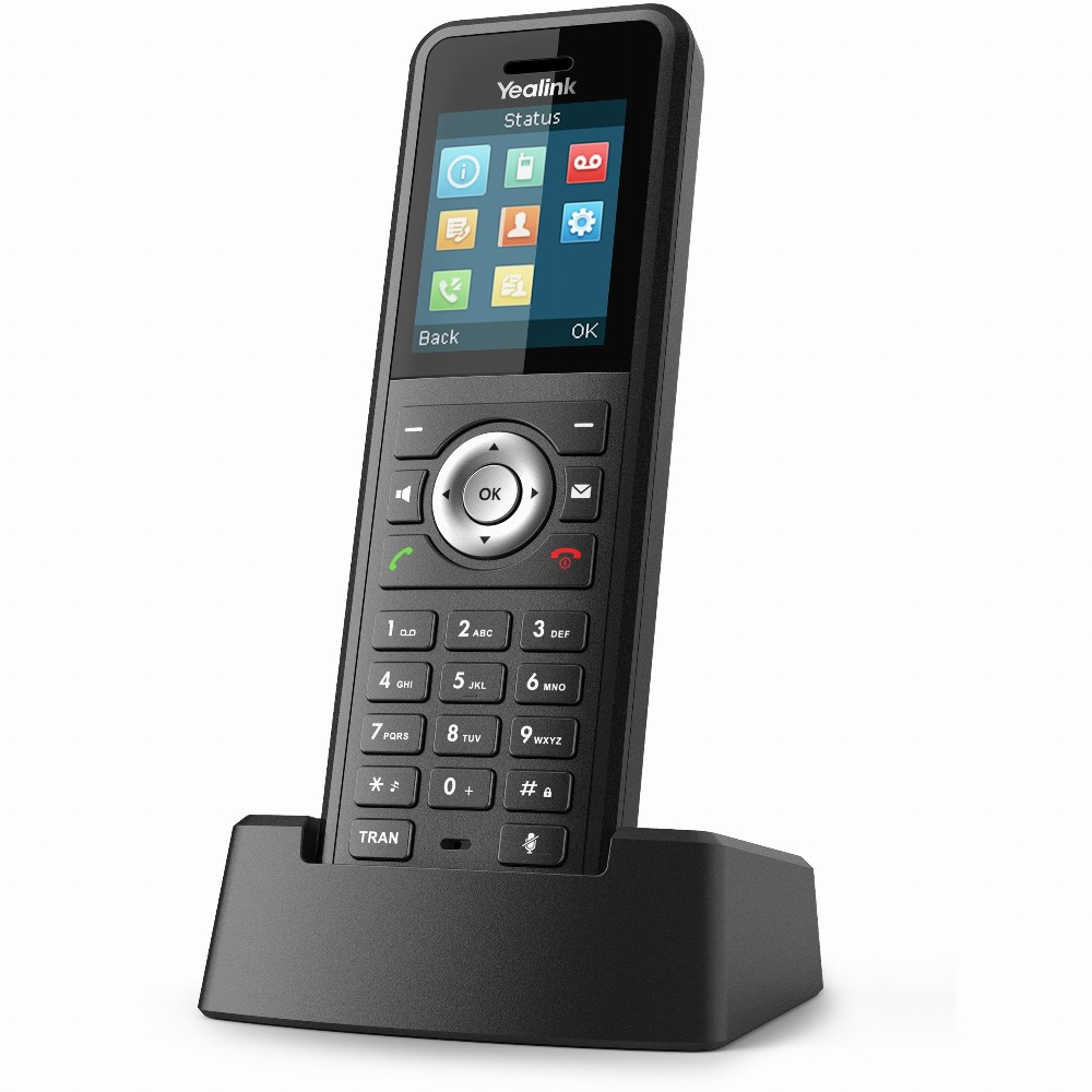Yealink DECT W59R Vezeték nélküli telefon Fekete (W59R)
