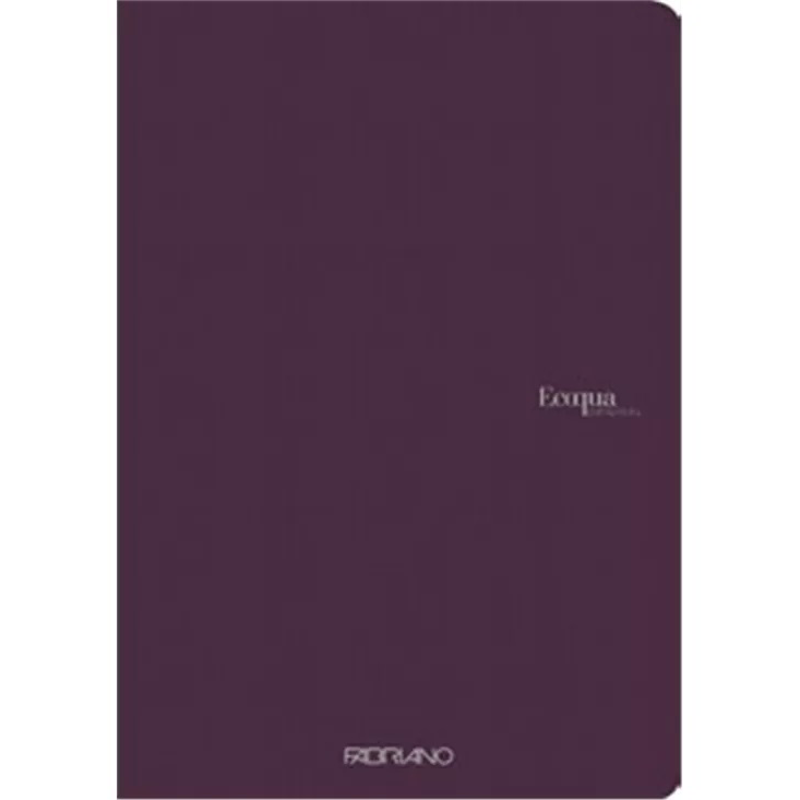 Fabriano Ecoqua Original 40 lapos A4 vonalas füzet - Lila (19210312)