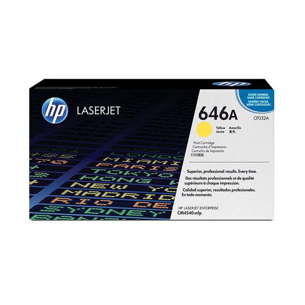 HP 646A Yellow Original LaserJet Toner Cartridge tonercartridge 1 stuk(s) Origineel Geel