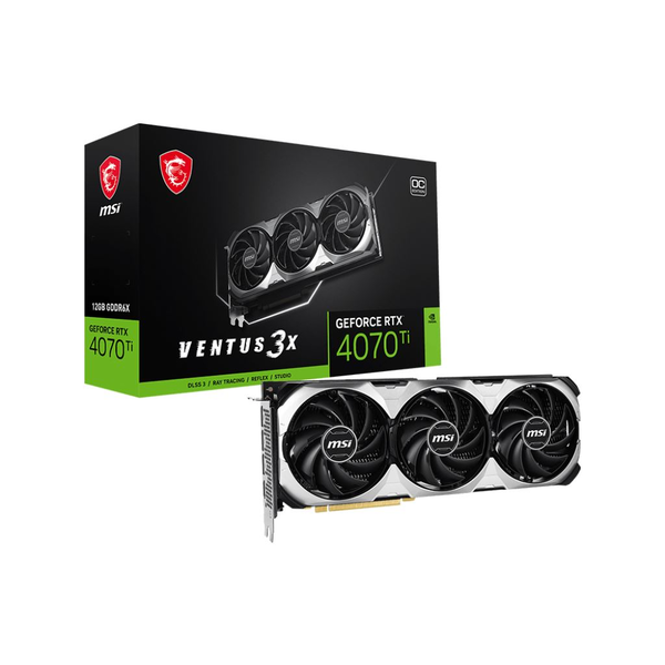 MSI GeForce RTX 4070 Ti 12GB VENTUS 3X E 12G OC videokártya