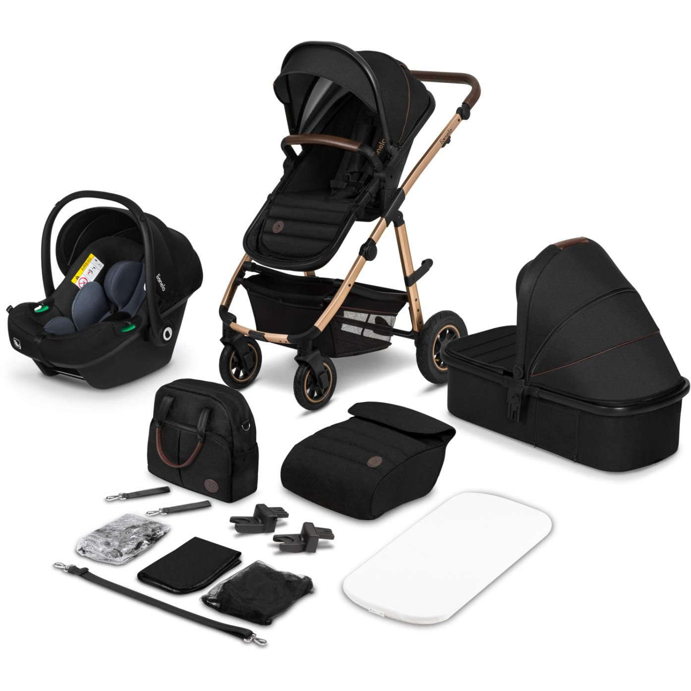 Lionelo Amber 3in1 Black Onyx (5903771705745)