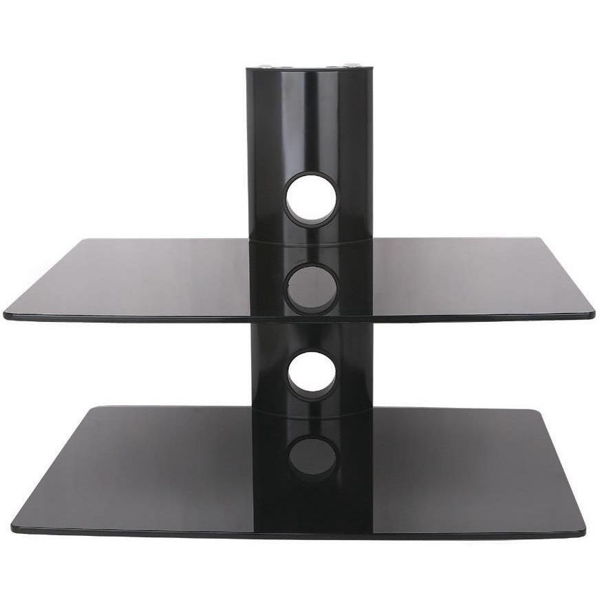 ART Multimédia tartó dupla polc fekete (STO D-50) (STO D-50N)