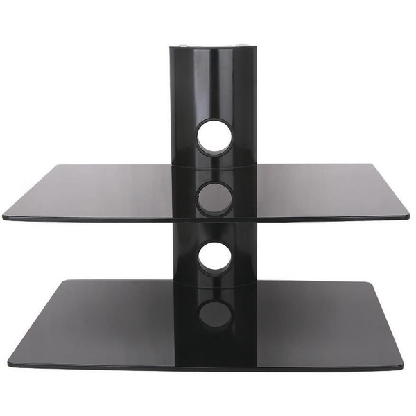 ART Multimédia tartó dupla polc fekete (STO D-50)