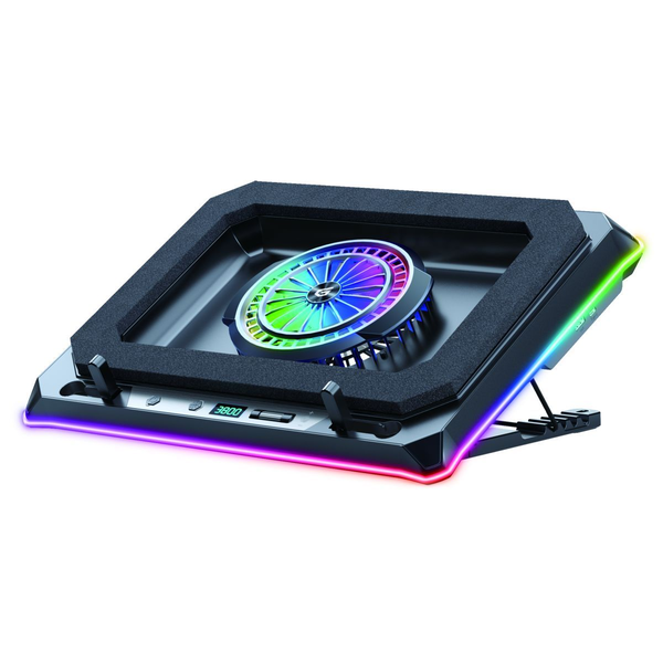 Conceptronic THYIA04B laptop cooling pad 48,3 cm (19") 1700 RPM Zwart