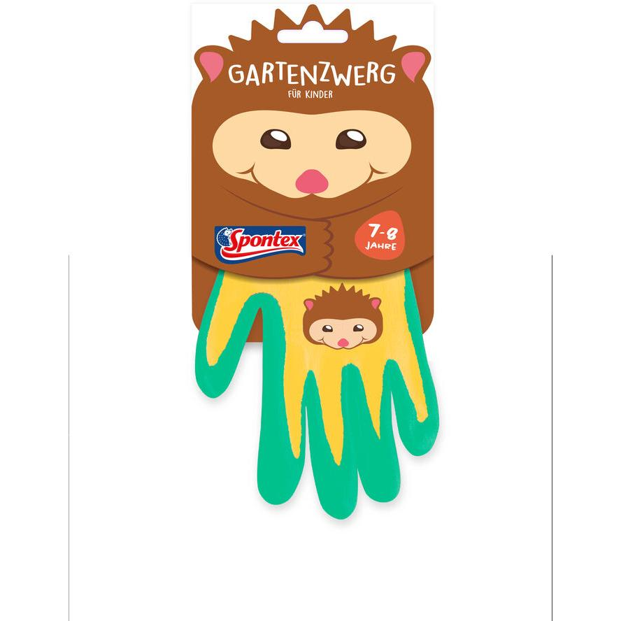 Spontex Gartenhandschuhe Gartenzwerg für Kinder 7-8 J. (12304174) (12304174)