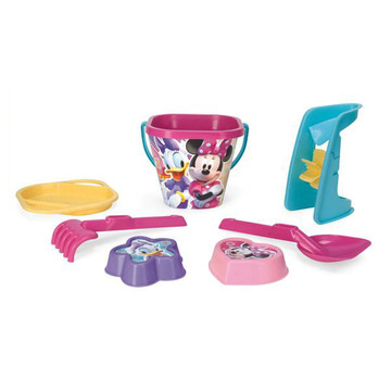 Wader: Minnie egér homokozó készlet - 7 db-os (77442) (77442)