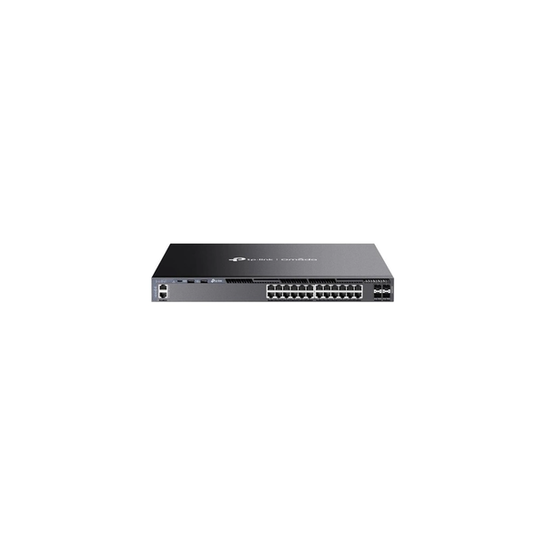 TP-Link Omada SG6428X netværksswitch Administreret L3 Gigabit Ethernet (10/100/1000) 1U Sort