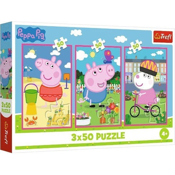Trefl 34877 puzzle 50 pz Cartoni