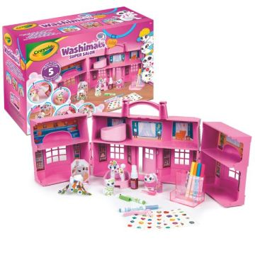 Crayola Washimals: Szépségszalon játékszett (74-7500)