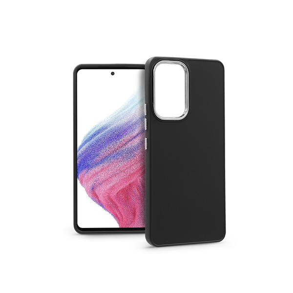 Samsung A536U Galaxy A53 5G szilikon hátlap - Frame - fekete