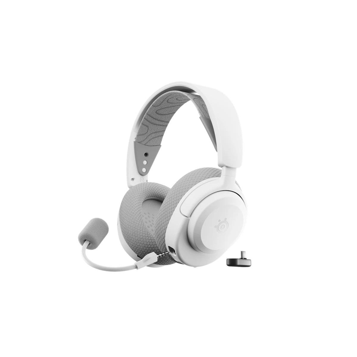 Слушалки SteelSeries Arctis Nova 3 PC — 61776, бели