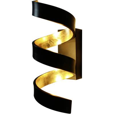ECO-Light (LED-HELIX-AP3 NER) (LED-HELIX-AP3 NER) LED-es fali lámpa 9 W LED Arany, Fekete (LED-HELIX-AP3 NER)